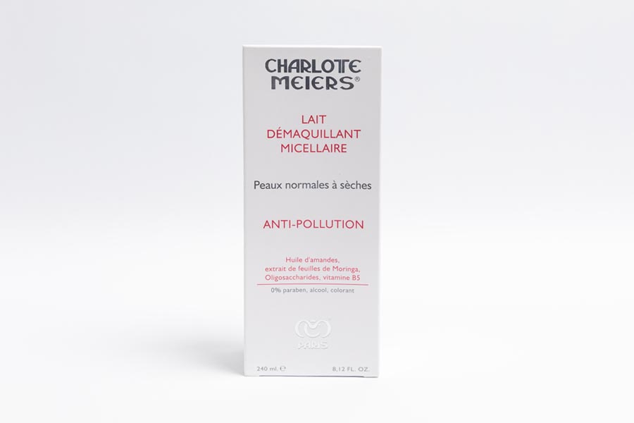 Charlotte Meiers  Leche desmaquillante micelar (LAIT DÉMAQUILLANT MICELLAIRE)